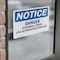 Signmission Danger Stairwell Closed Use Alternative Entrance OSHA Notice Sign, Vinyl Decal, 5in x 3.5in, 2PK OS-2PACK-NS-D-35-L-10921 - alternate 5